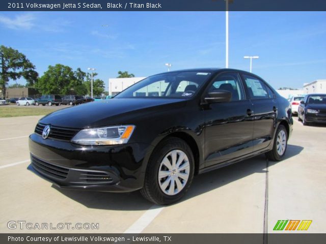 2011 Volkswagen Jetta S Sedan in Black