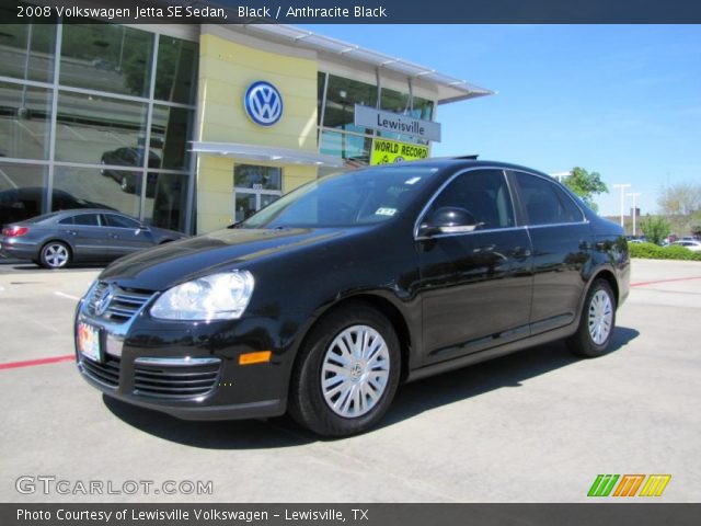 2008 Volkswagen Jetta SE Sedan in Black
