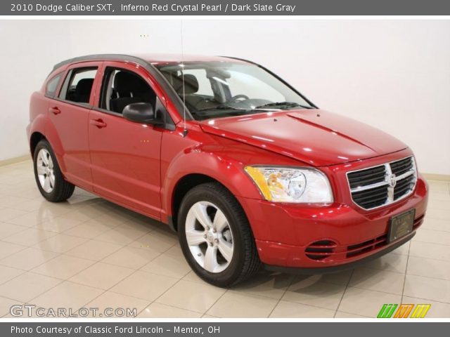 2010 Dodge Caliber SXT in Inferno Red Crystal Pearl