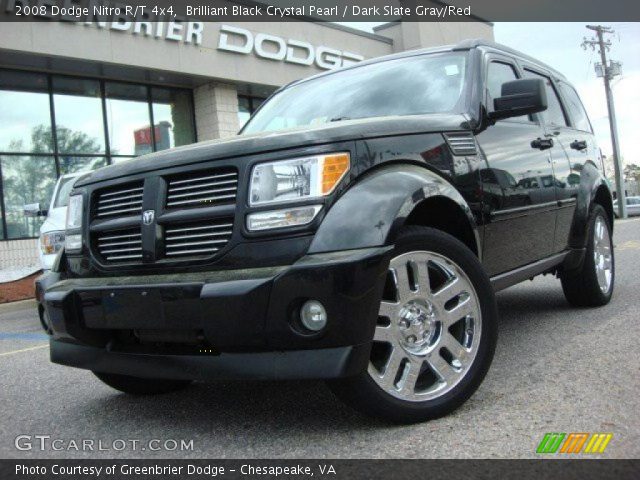 2008 Dodge Nitro R/T 4x4 in Brilliant Black Crystal Pearl