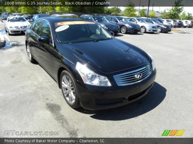 2008 Infiniti G 35 Journey Sedan in Black Obsidian