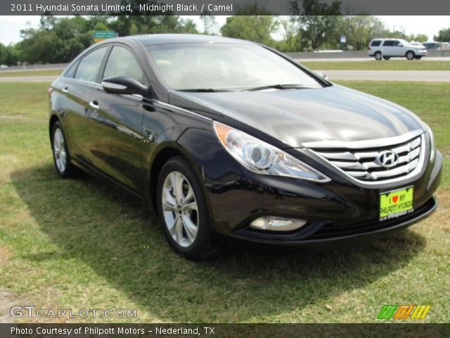 2011 Hyundai Sonata Limited in Midnight Black