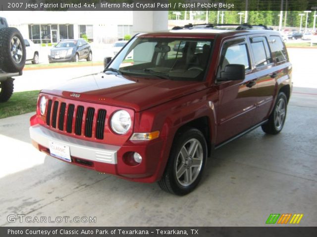 2007 Jeep Patriot Limited 4x4 in Inferno Red Crystal Pearl
