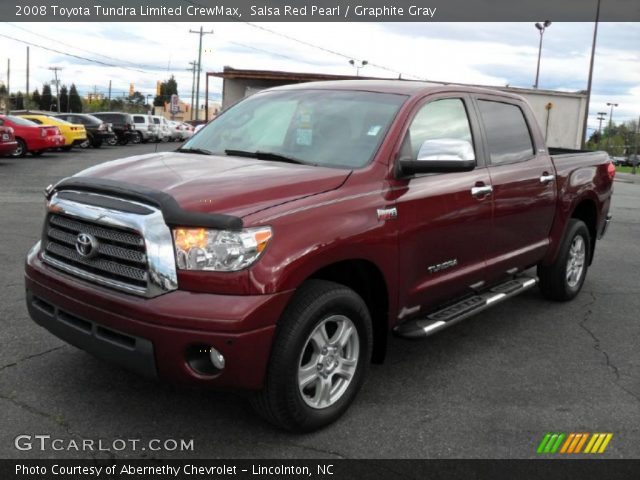 2008 Toyota Tundra Limited CrewMax in Salsa Red Pearl