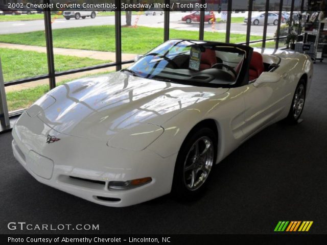 2002 Chevrolet Corvette Convertible in Speedway White
