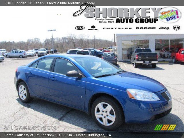 2007 Pontiac G6 Sedan in Electric Blue Metallic