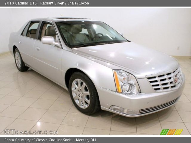 2010 Cadillac DTS  in Radiant Silver