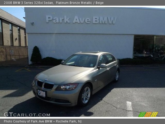 2008 BMW 3 Series 328xi Sedan in Platinum Bronze Metallic