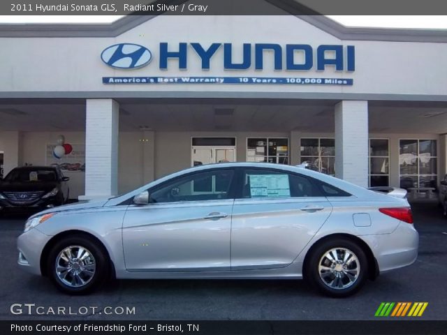 2011 Hyundai Sonata GLS in Radiant Silver