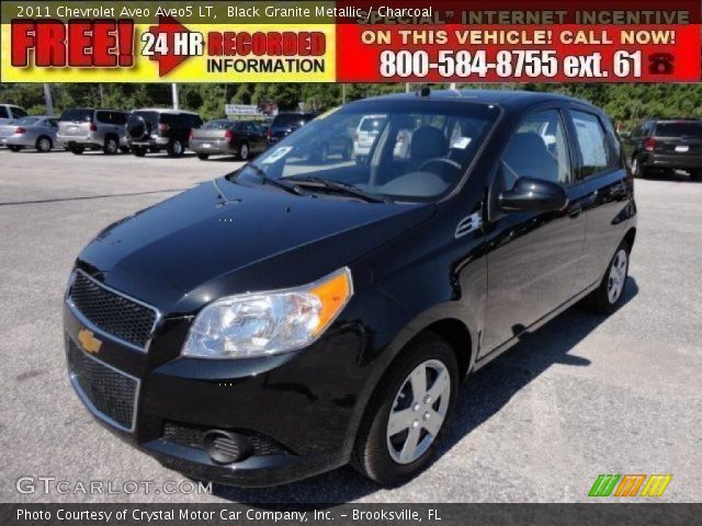 2011 Chevrolet Aveo Aveo5 LT in Black Granite Metallic