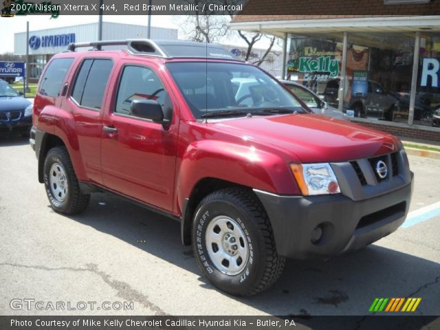 2007 Nissan Xterra X 4x4 in Red Brawn Metallic
