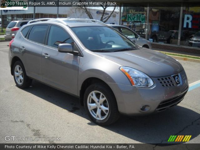 2008 Nissan Rogue SL AWD in Iridium Graphite Metallic
