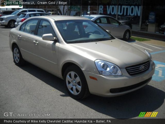 2006 Kia Optima LX in Cream Gold