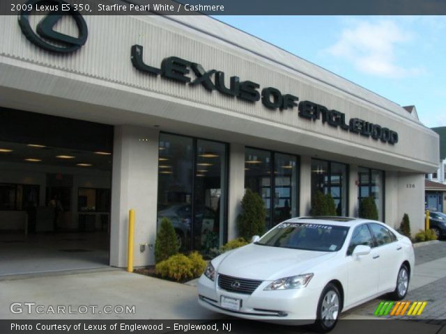 2009 Lexus ES 350 in Starfire Pearl White