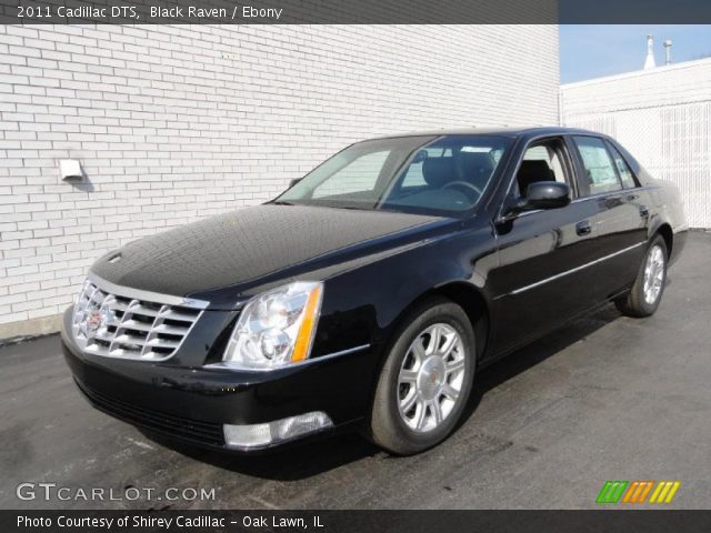 2011 Cadillac DTS  in Black Raven