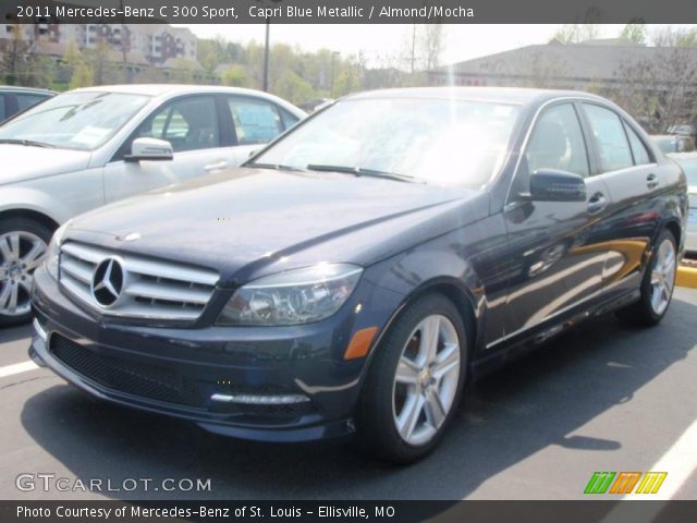 2011 Mercedes-Benz C 300 Sport in Capri Blue Metallic