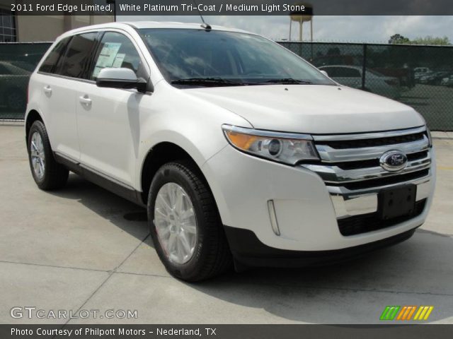 2011 Ford Edge Limited in White Platinum Tri-Coat