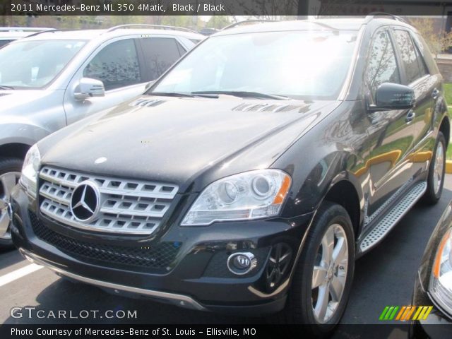 2011 Mercedes-Benz ML 350 4Matic in Black