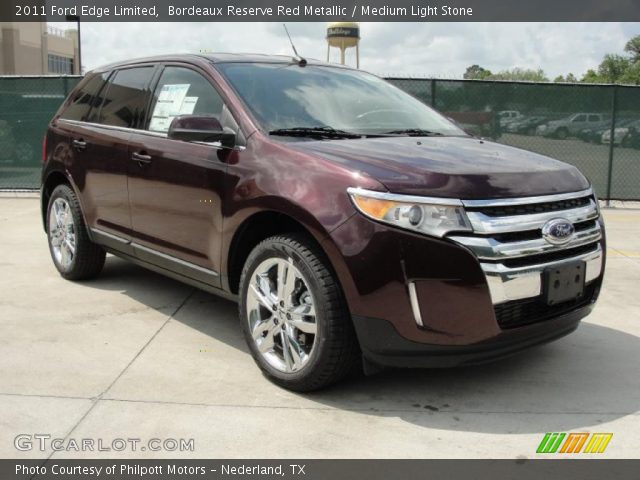 2011 Ford Edge Limited in Bordeaux Reserve Red Metallic