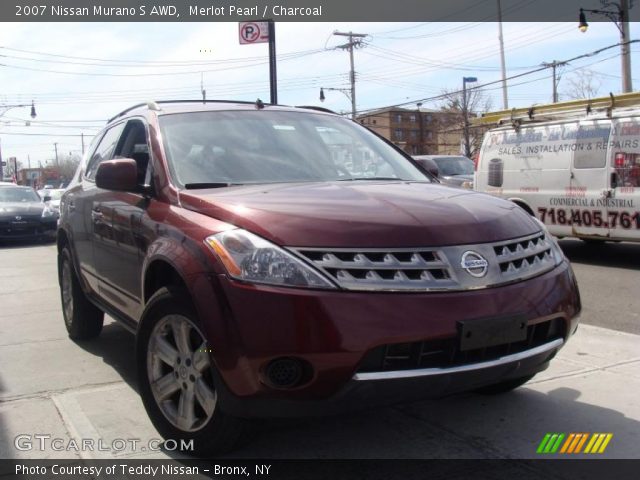 2007 Nissan Murano S AWD in Merlot Pearl
