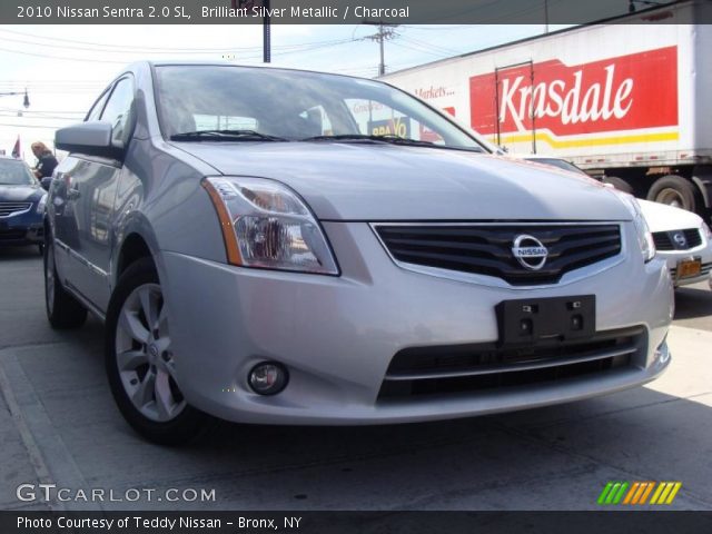 2010 Nissan Sentra 2.0 SL in Brilliant Silver Metallic