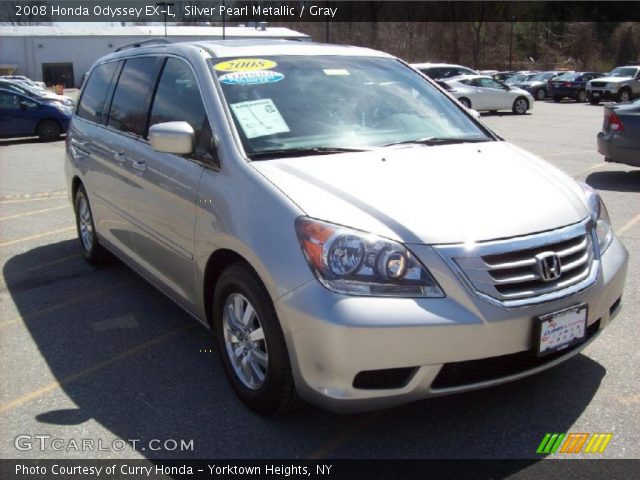 2008 Honda Odyssey EX-L in Silver Pearl Metallic