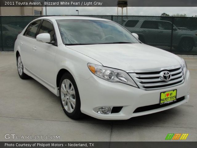 2011 Toyota Avalon  in Blizzard White Pearl