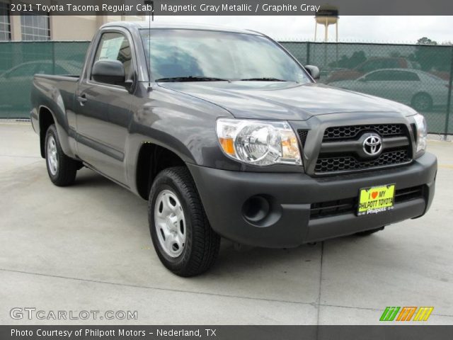 2011 Toyota Tacoma Regular Cab in Magnetic Gray Metallic