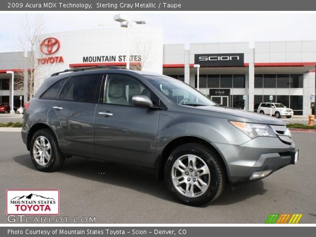 2009 Acura MDX Technology in Sterling Gray Metallic