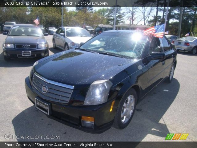 2003 Cadillac CTS Sedan in Sable Black