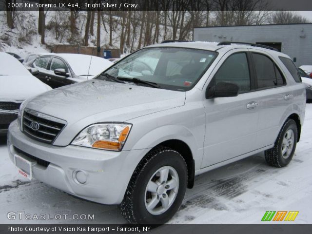 2008 Kia Sorento LX 4x4 in Bright Silver