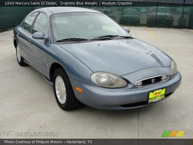 1999 Mercury Sable LS Sedan in Graphite Blue Metallic