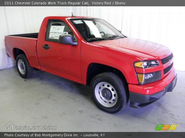 2011 Chevrolet Colorado Work Truck Regular Cab in Victory Red