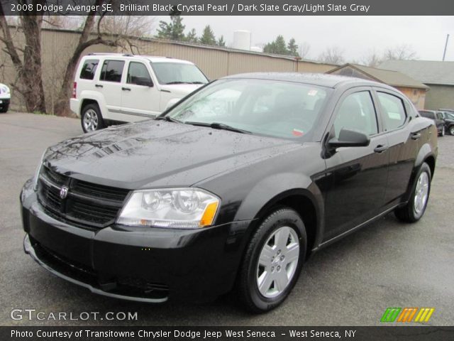 2008 Dodge Avenger SE in Brilliant Black Crystal Pearl