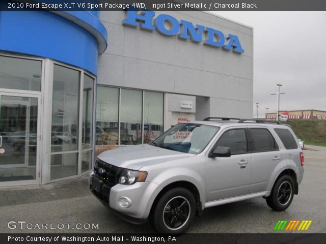 2010 Ford Escape XLT V6 Sport Package 4WD in Ingot Silver Metallic
