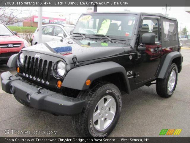 2008 Jeep Wrangler X 4x4 in Black