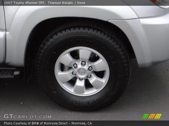 2007 Toyota 4Runner SR5 in Titanium Metallic