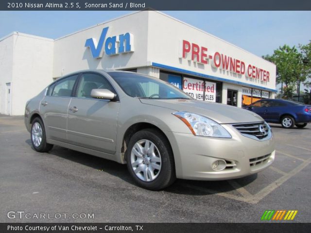 2010 Nissan Altima 2.5 S in Sonoran Sand