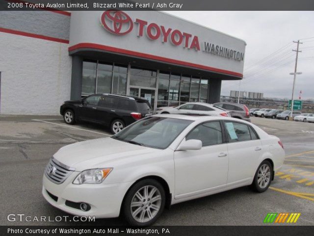 2008 Toyota Avalon Limited in Blizzard White Pearl