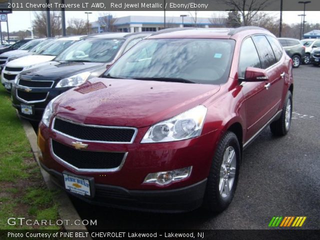 2011 Chevrolet Traverse LT AWD in Red Jewel Metallic