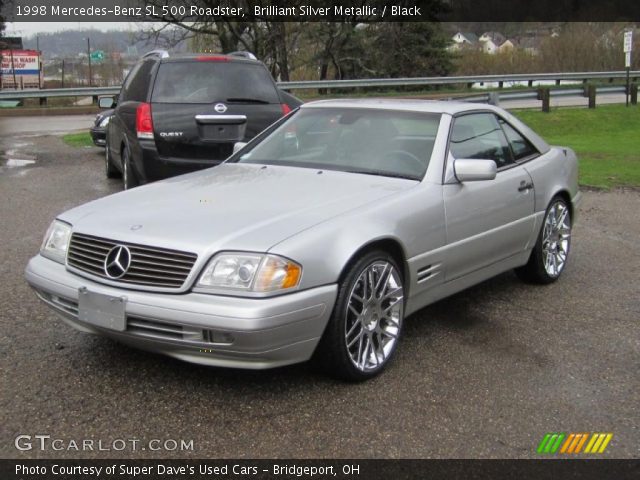 1998 Mercedes-Benz SL 500 Roadster in Brilliant Silver Metallic