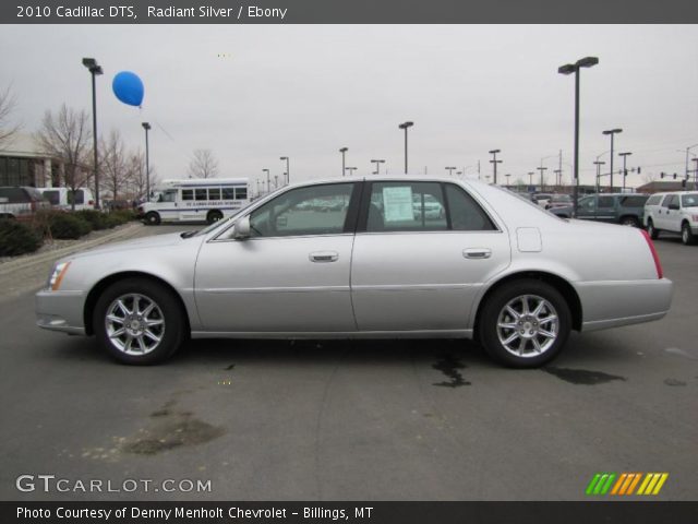 2010 Cadillac DTS  in Radiant Silver