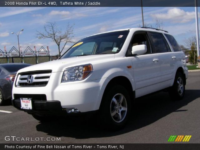 2008 Honda Pilot EX-L 4WD in Taffeta White