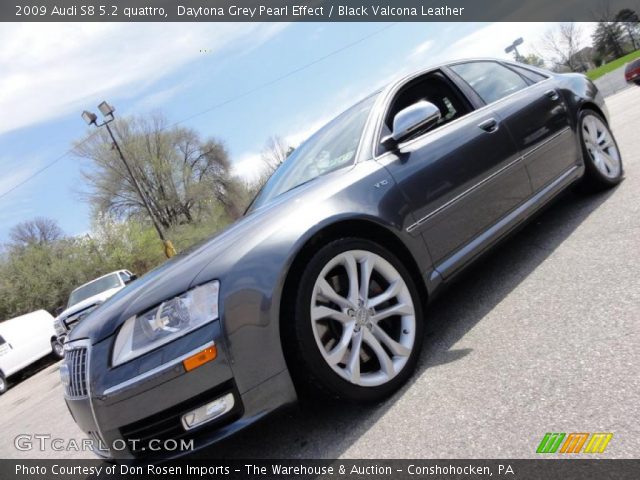 2009 Audi S8 5.2 quattro in Daytona Grey Pearl Effect