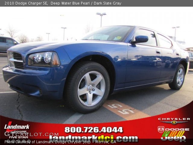 2010 Dodge Charger SE in Deep Water Blue Pearl