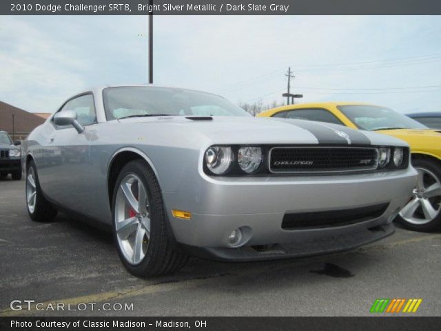 2010 Dodge Challenger SRT8 in Bright Silver Metallic