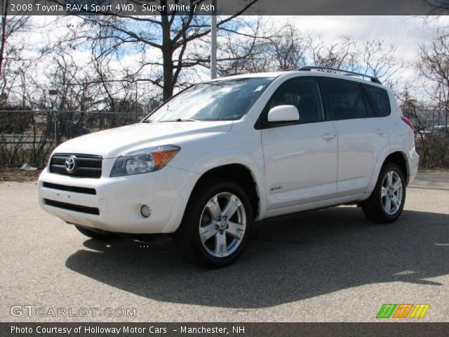 2008 Toyota RAV4 Sport 4WD in Super White