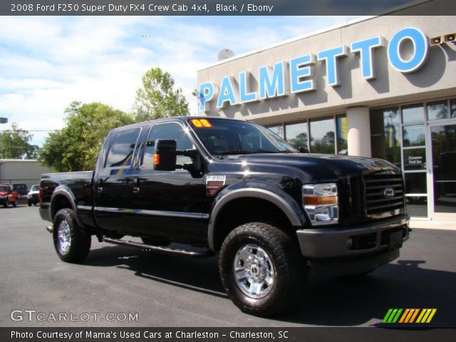 2008 Ford F250 Super Duty FX4 Crew Cab 4x4 in Black