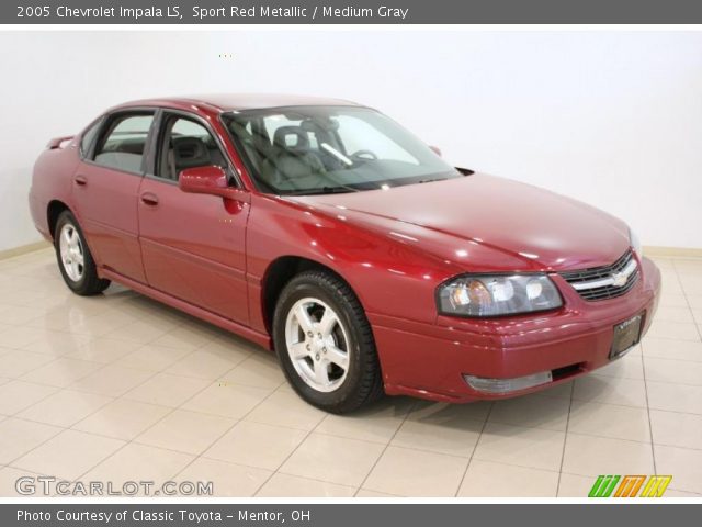 2005 Chevrolet Impala LS in Sport Red Metallic