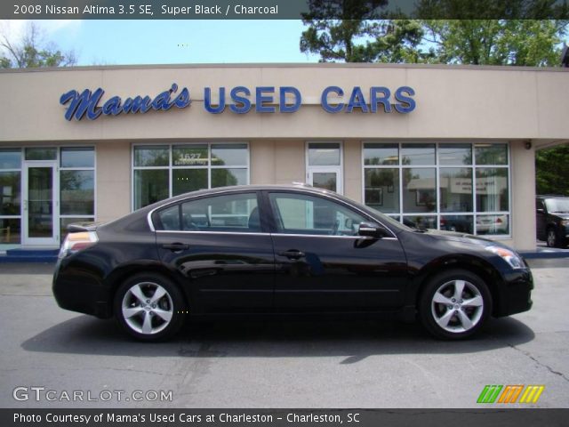 2008 Nissan Altima 3.5 SE in Super Black